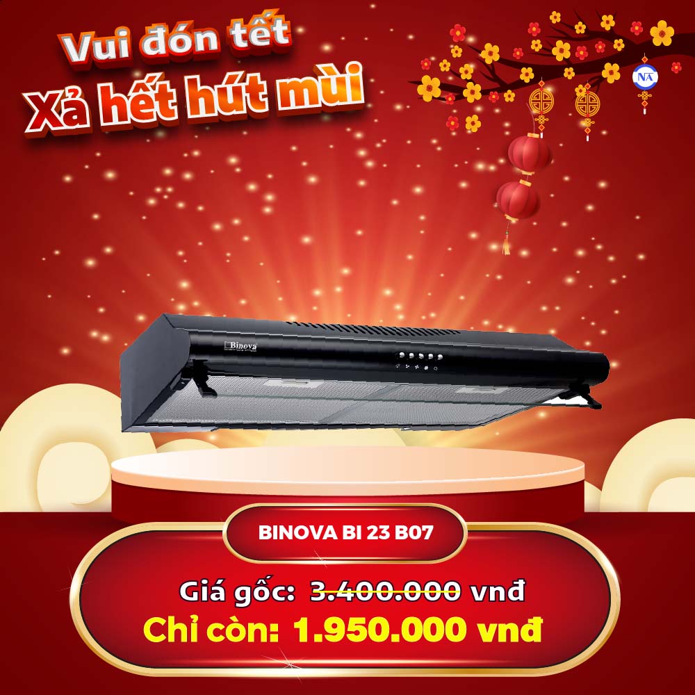Máy hút mùi Binova BI-23-B-07
