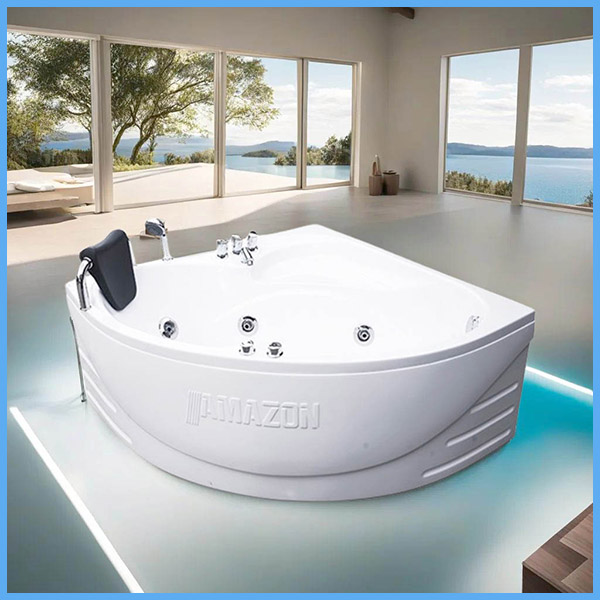 Bồn tắm góc massage Amazon TP8070