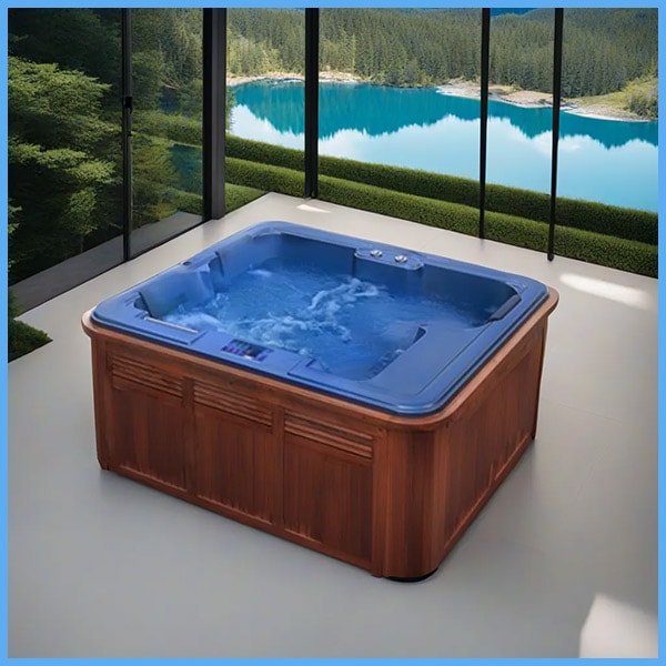 Bồn tắm Jacuzzi Nofer spa 001 yếm gỗ