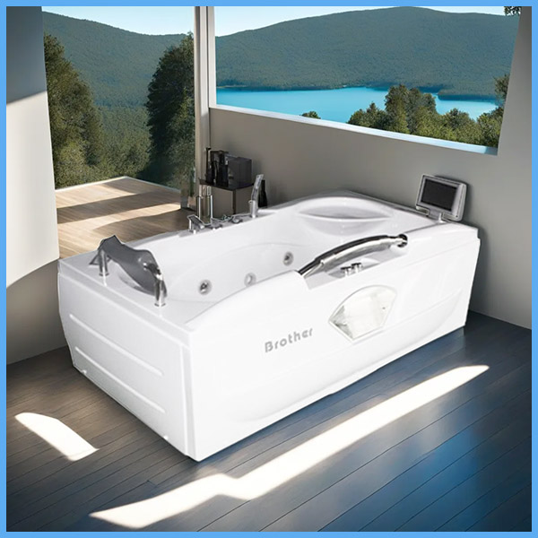 Bồn tắm nằm Massage Brother BY-8016