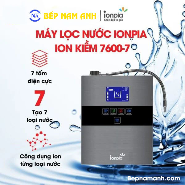 Máy lọc nước ion kiềm IONPIA 7600-7