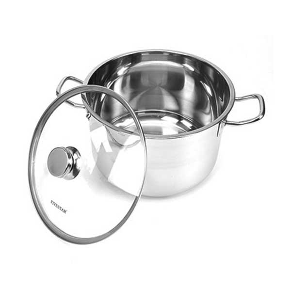 Nồi Five luộc gà nắp kính