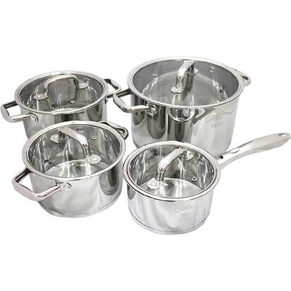 Bộ nồi từ Elmich 5 đáy (Bộ 4 chiếc)