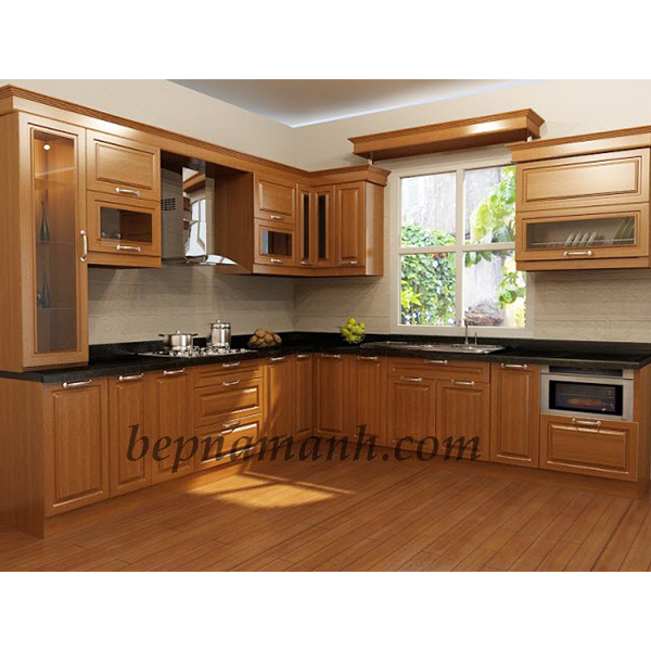 Tủ bếp gỗ Xoan Đào (Sài Gòn)