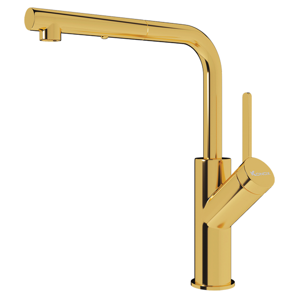 Vòi rửa chén bát Konox Artan Gold